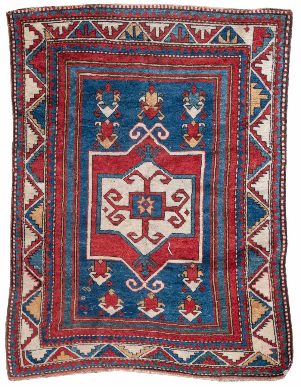 ORIENTAL RUG: KAZAK 3'4" X