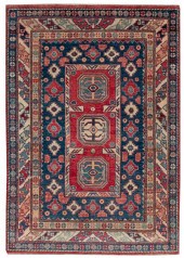ORIENTAL RUG: KAZAK DESIGN 4'2
