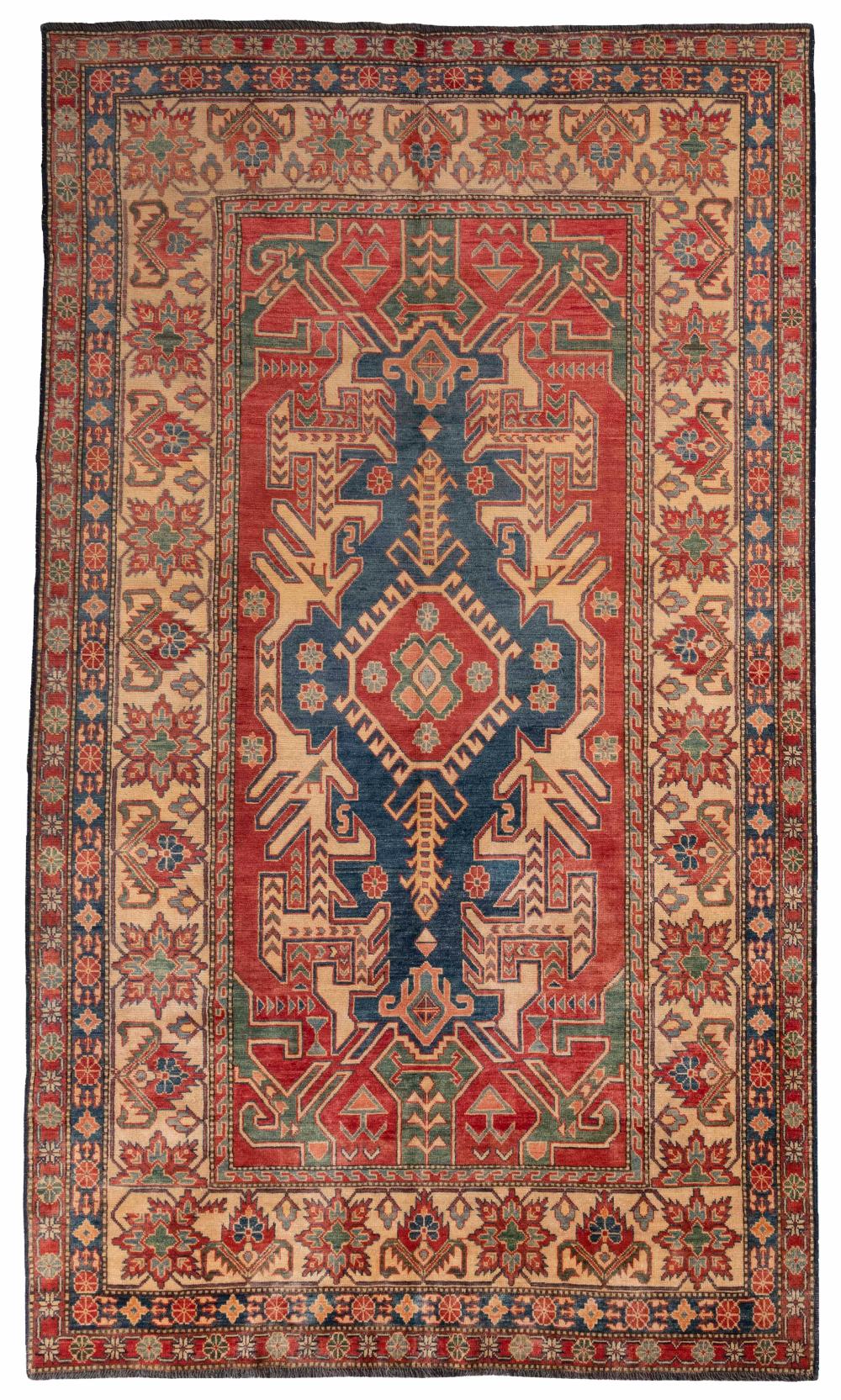 ORIENTAL RUG: KAZAK DESIGN 6'0" X