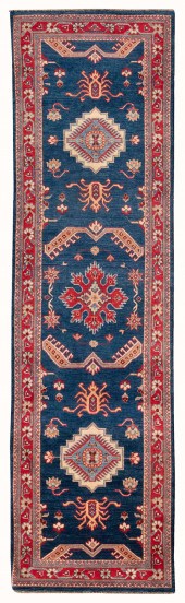 ORIENTAL RUG: KAZAK DESIGN RUN