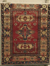 ORIENTAL RUG: KAZAK DESIGN3'7