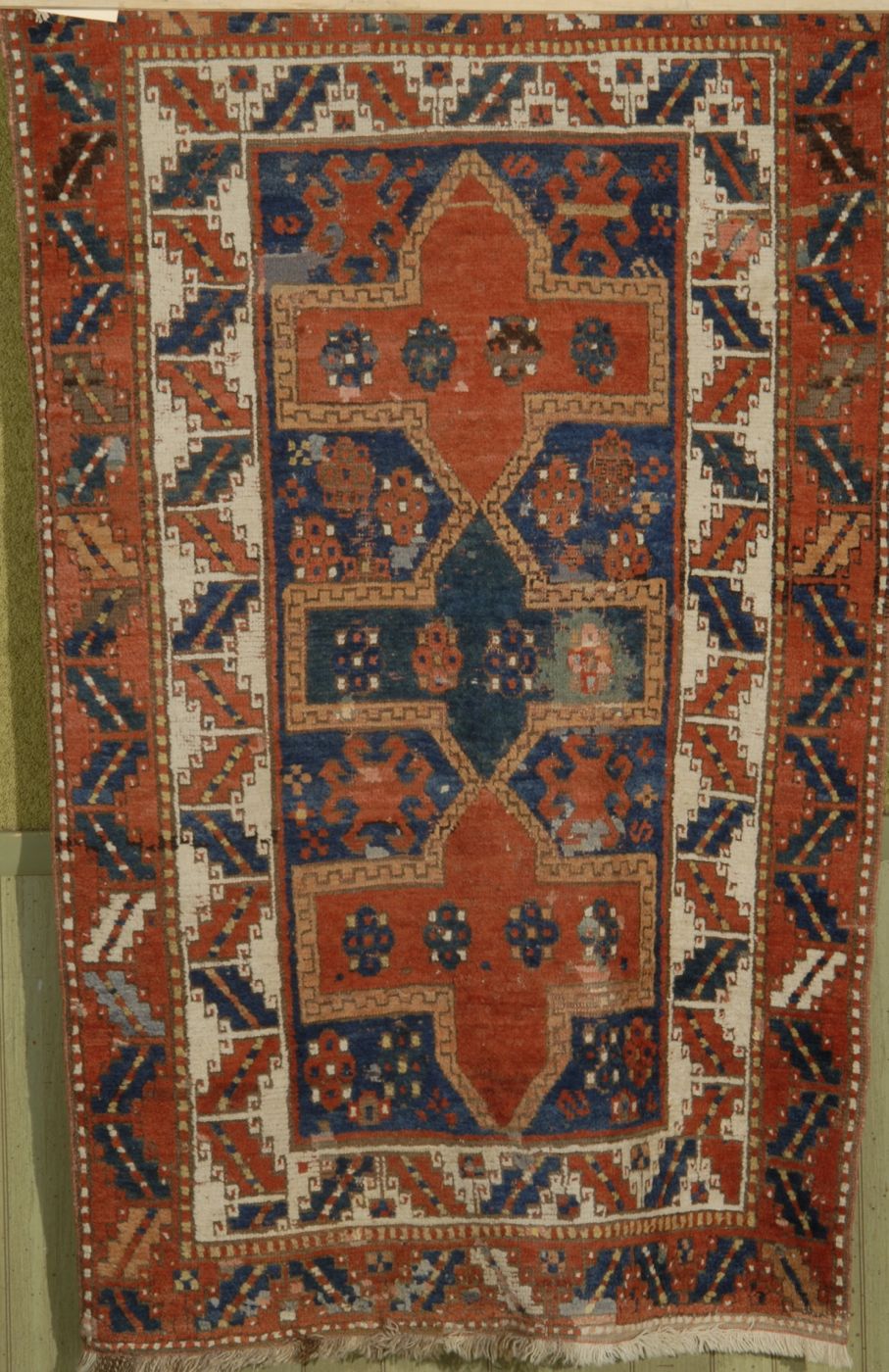 ORIENTAL RUG: KAZAK4'1 x 6'5''