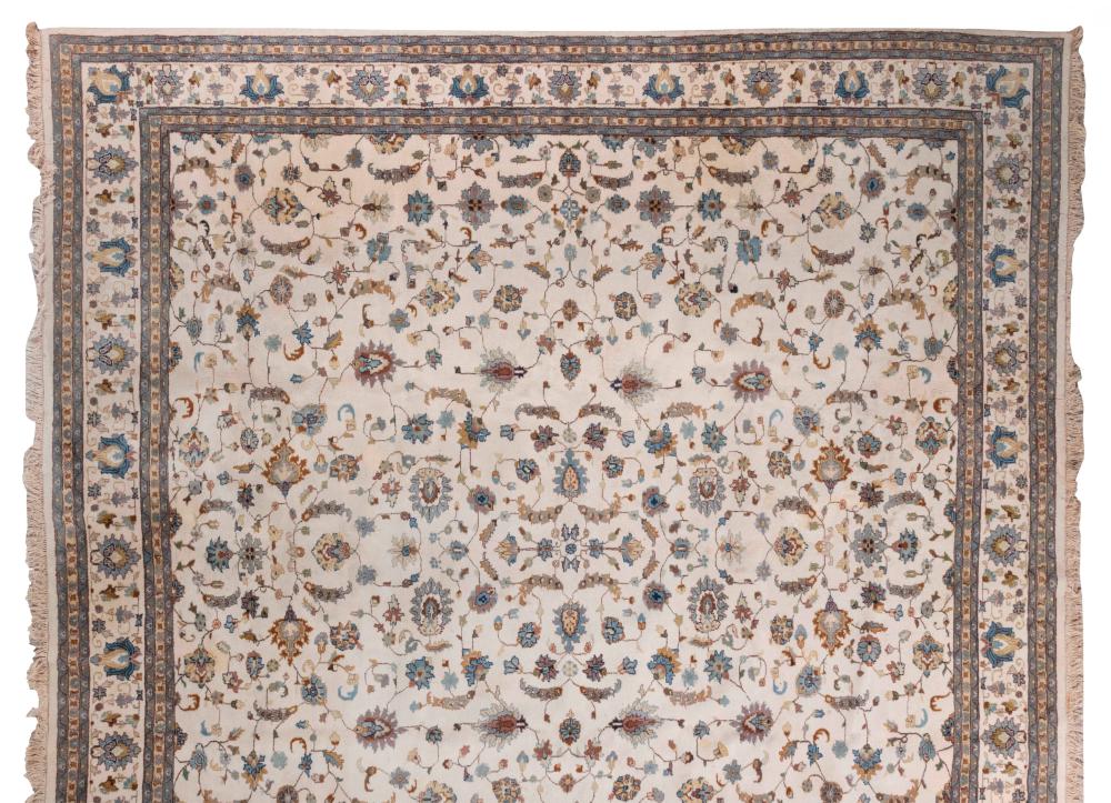 ORIENTAL RUG: KESHAN DESIGN 14'1" X