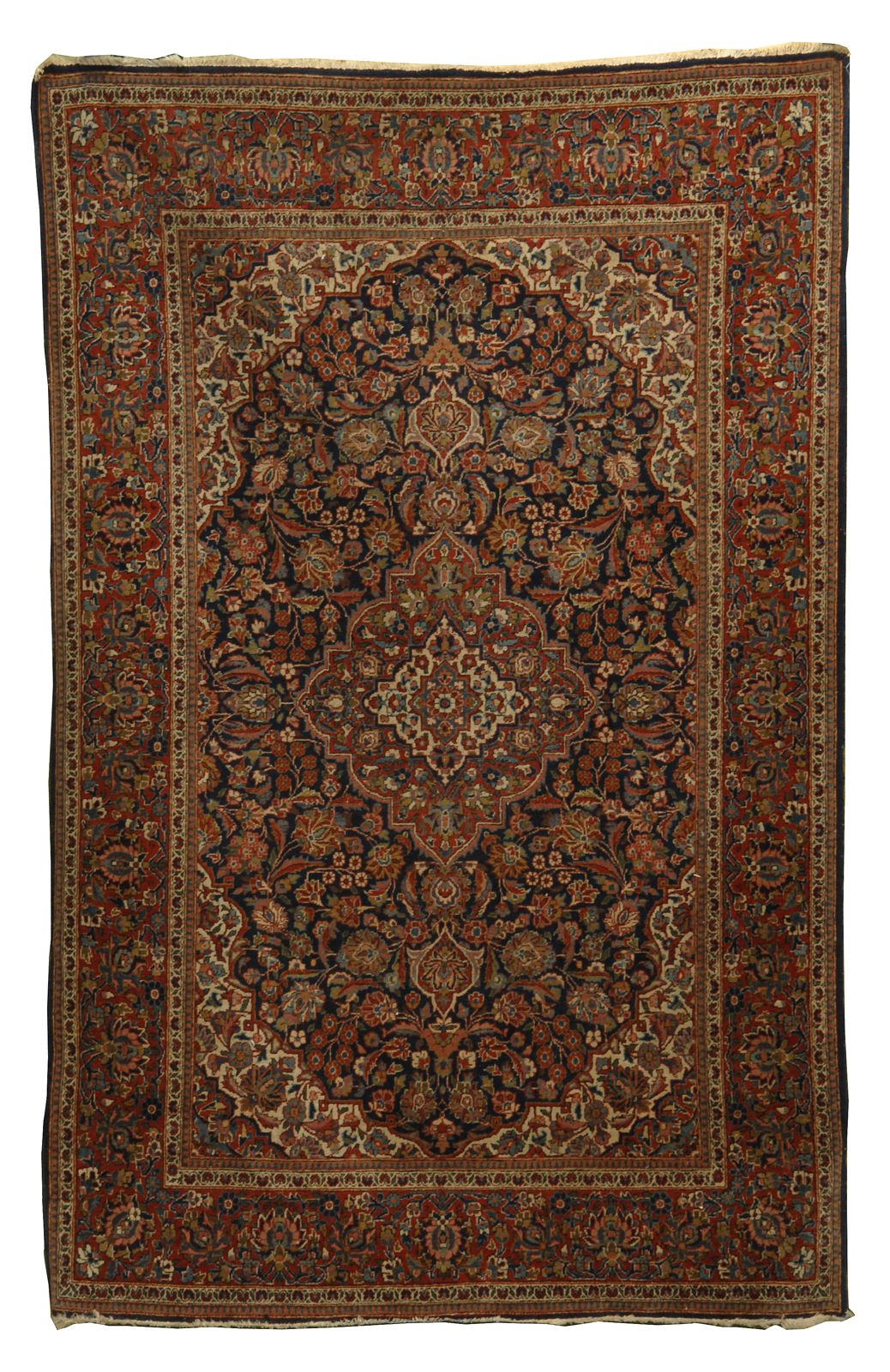 ORIENTAL RUG: KESHAN4'4 x 6'7'' Red