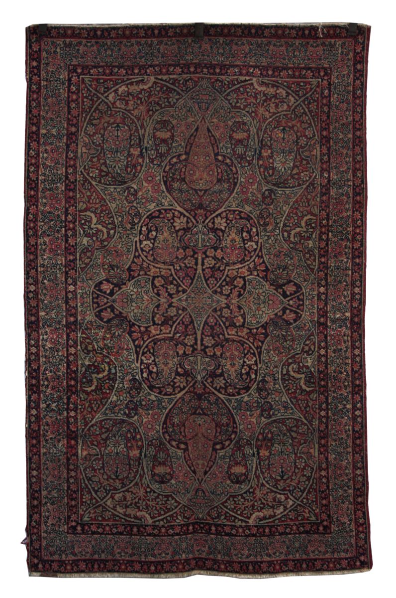 ORIENTAL RUG: LAVER KIRMAN3'5 x