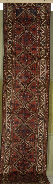 ORIENTAL RUG: MALAYER RUNNER3'