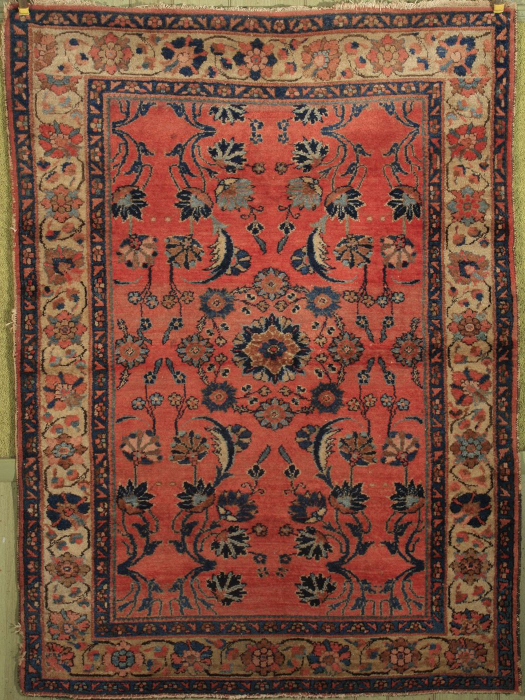 ORIENTAL RUG: MALAYER4'6 x 6'1''