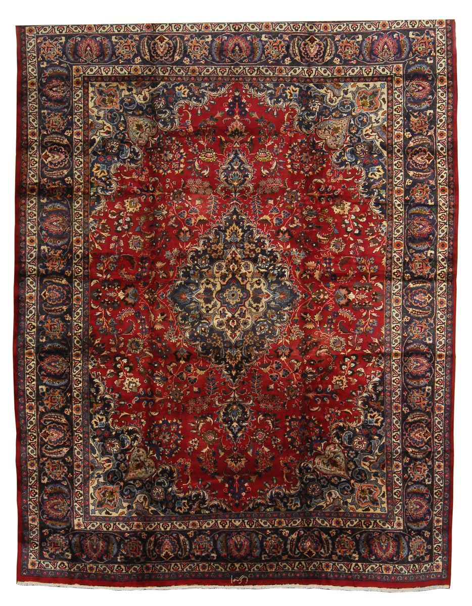ORIENTAL RUG: MESHED9'10 x 12'8''