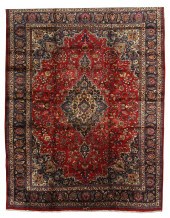 ORIENTAL RUG: MESHED9'10 x 12'