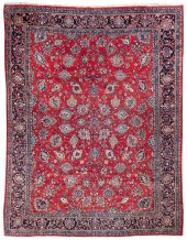 ORIENTAL RUG: SAROUK 10'3" X 1