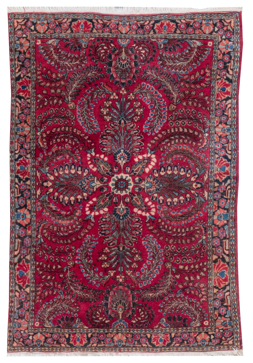 ORIENTAL RUG: SAROUK 3'5" X