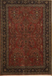 ORIENTAL RUG: SAROUK DESIGN5'8