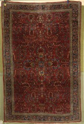ORIENTAL RUG: SAROUK4'3 x 6'7'