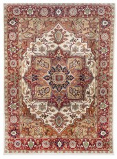 ORIENTAL RUG: SERAPI DESIGN 8'