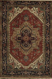 ORIENTAL RUG: SERAPI DESIGN3'1
