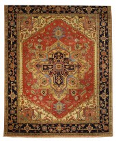 ORIENTAL RUG: SERAPI DESIGN8'0
