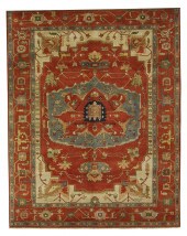 ORIENTAL RUG: SERAPI DESIGN8'0