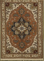 ORIENTAL RUG: SOUMAC IN SERAPI