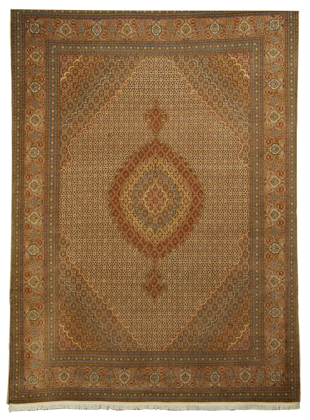 ORIENTAL RUG: TABRIZ DESIGN8'2 x