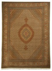 ORIENTAL RUG: TABRIZ DESIGN8'2