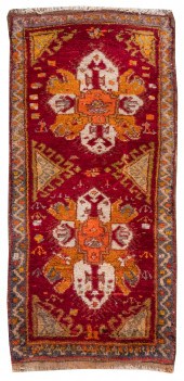 ORIENTAL RUG: TURKISH 1'8" X 3