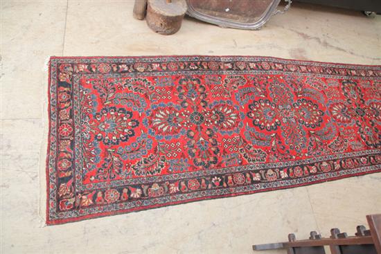 ORIENTAL RUNNER. Hand knotted