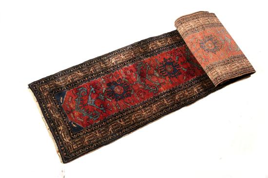 ORIENTAL RUNNER.  Mid 20th century.