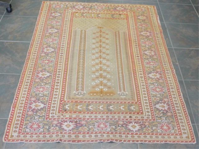 Oriental Scatter Prayer Rug.Very