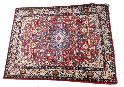 ORIENTAL SCATTER RUG, 3' 10" X