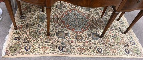 ORIENTAL SCATTER RUG, DEPICTING