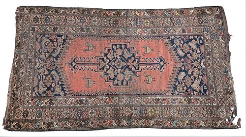 ORIENTAL SCATTER RUG, HAVING BIRDS,