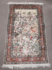 ORIENTAL SILK THROW RUGOrienta