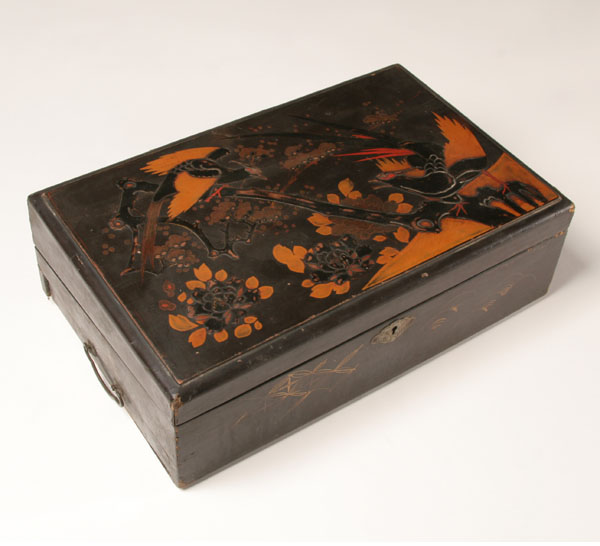 Oriental style lap/writing desk;