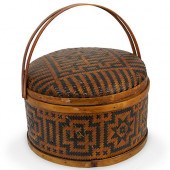 ORIENTAL WOVEN WICKER BASKETDE
