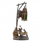ORIENTALIST COLD PAINTED BRONZ