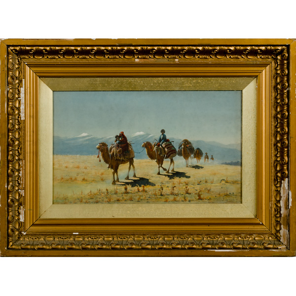 Orientalist Desert Scene 1912