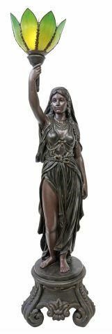 ORIENTALIST FEMALE TORCHIERE