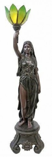 ORIENTALIST FEMALE TORCHIERE F
