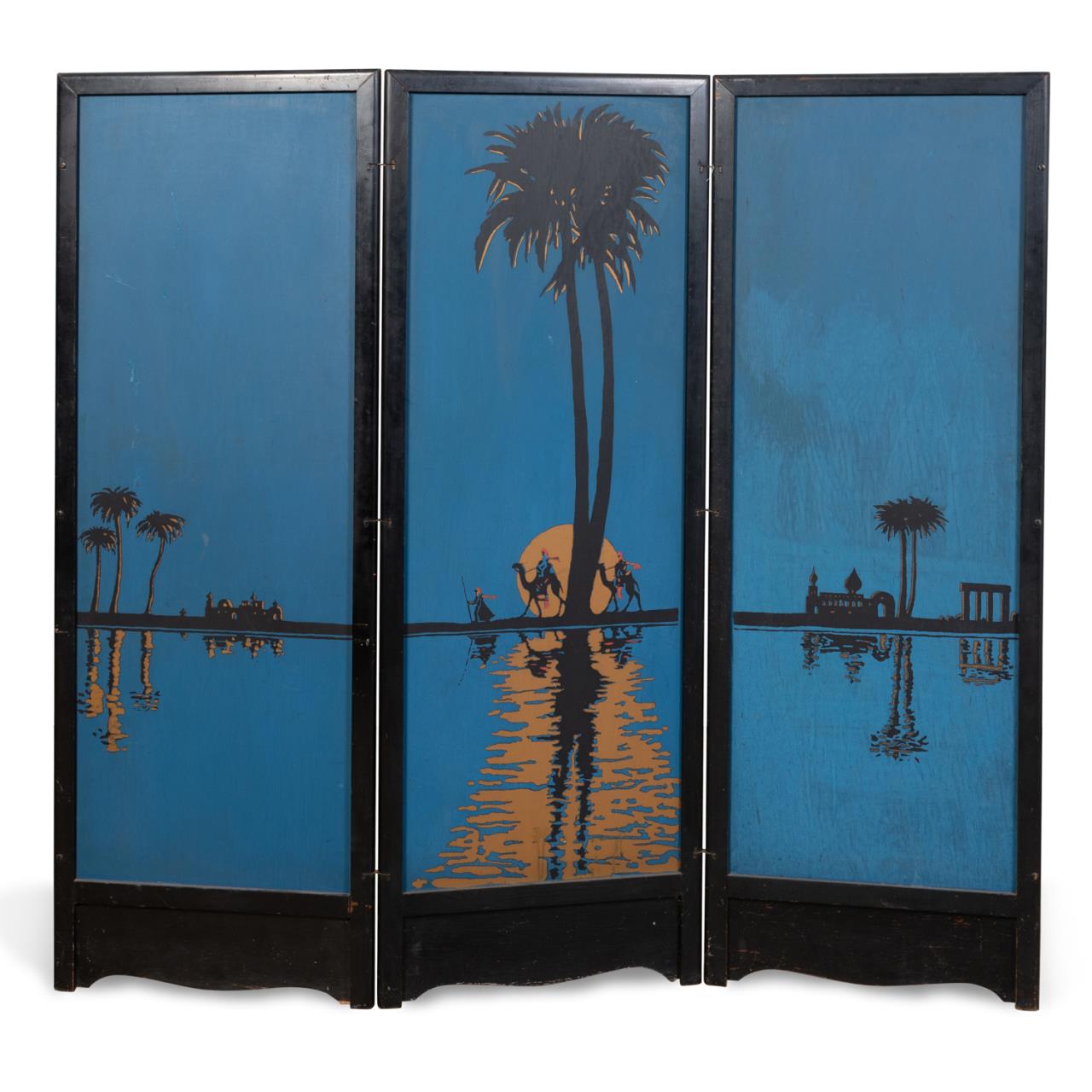 ORIENTALIST FLOOR SCREEN BY CRAFT