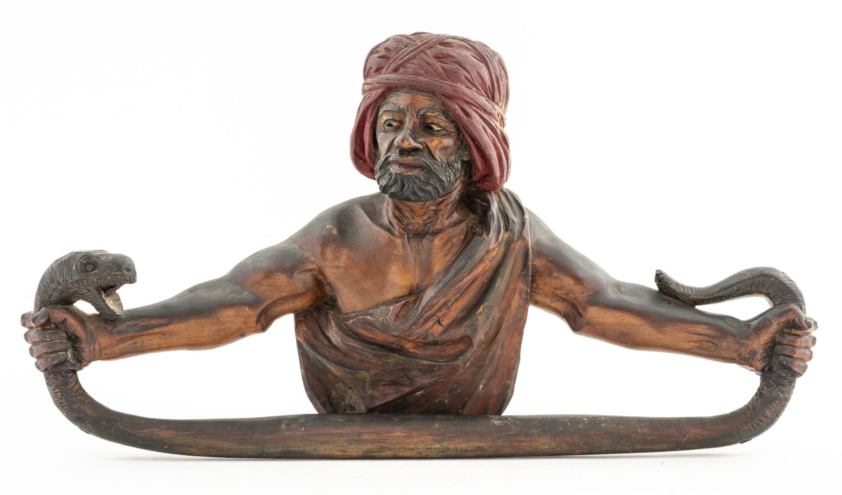 ORIENTALIST MAN WITH SNAKE TOWEL