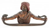 ORIENTALIST MAN WITH SNAKE TOW