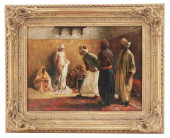 ORIENTALIST PAINTING BY RAYMON