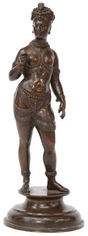 ORIENTALIST PATINATED BRONZE