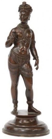 ORIENTALIST PATINATED BRONZE S