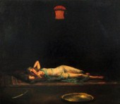 Orientalist School oil on canv