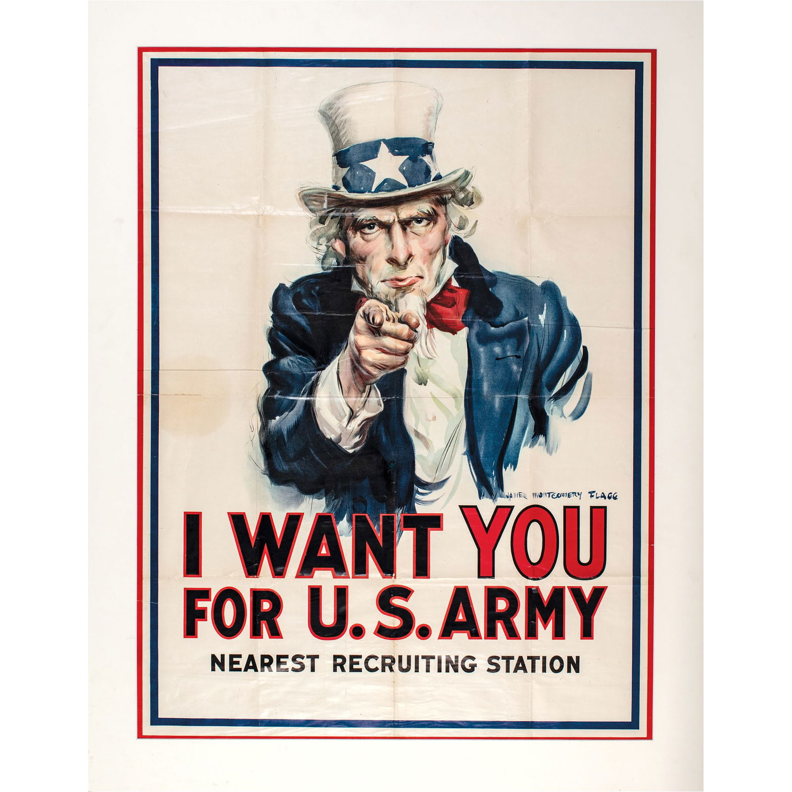 ORIGINAL 1917 UNCLE SAM