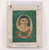 Original 1920's Babe Ruth unde