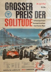 ORIGINAL 1963 GERMAN GRAND PRI