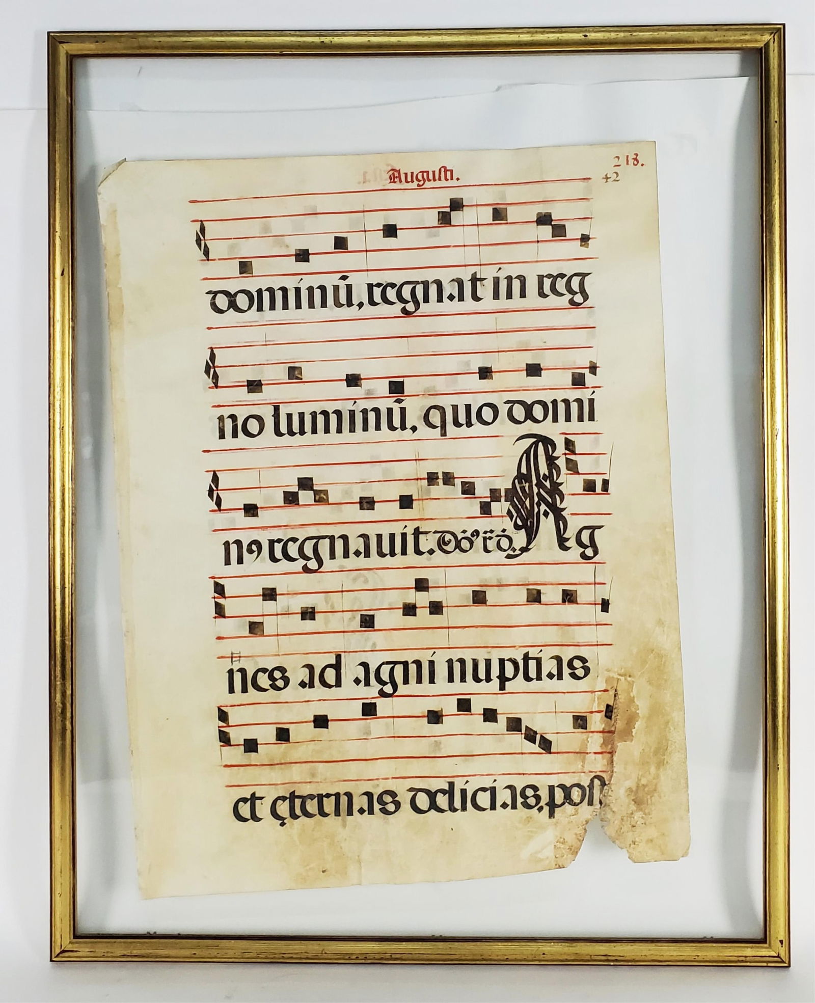 ORIGINAL ANTIQUE ANTIPHONARY