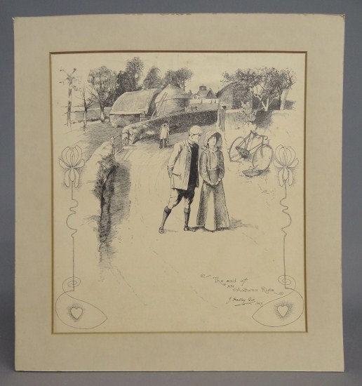 Original artwork 1907 ''The End
